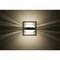 Besa Lighting Optos Wall Sconce, Frost/Frost, Brushed Aluminum Finish, 1x40W Halogen OPTOS1W-FRFR-BA - alternate 1